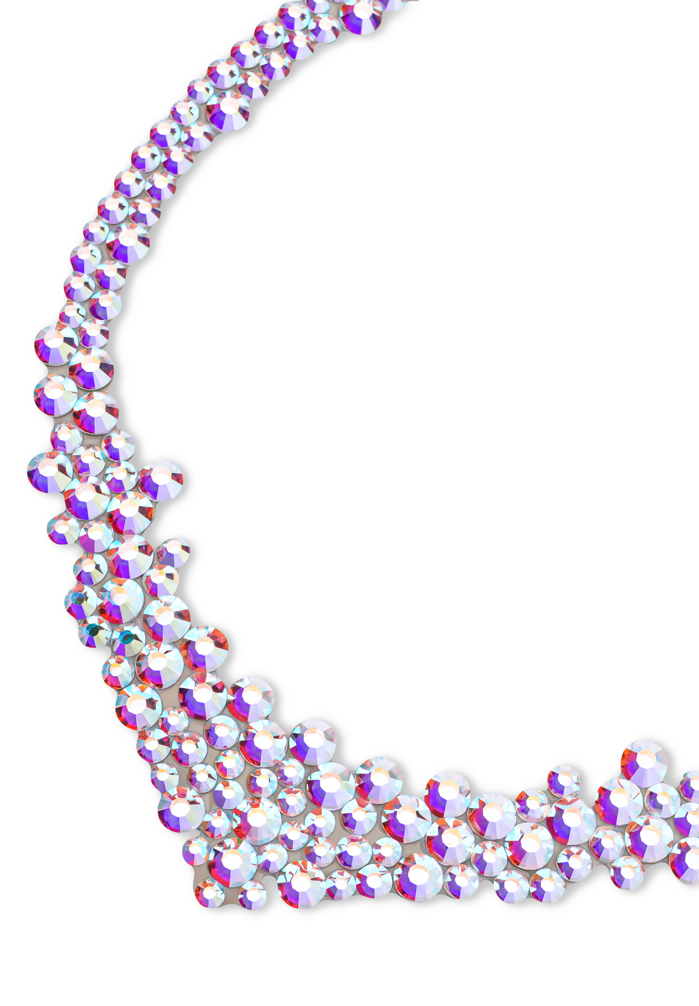 Serena Crystal Necklace NK-903-6-Crystal AB