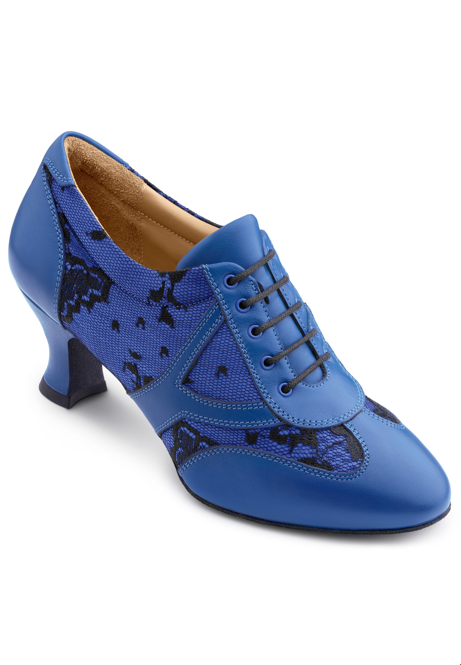 Dance Practice Shoes LA-673T Blue, IV Dance