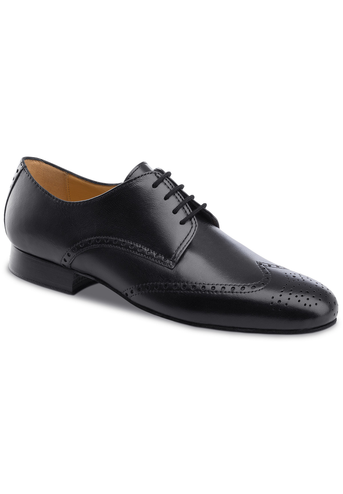 Anna Kern 6642 Mens Ballroom Shoes-Black Nappa