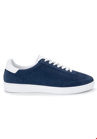 Anna Kern 7405 Mens Dance Sneakers-Blue Suede