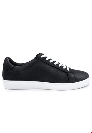 Anna Kern 7410 Mens Dance Sneakers-Black Leather