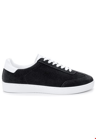 Anna Kern 7415 Mens Dance Sneakers-Black Suede