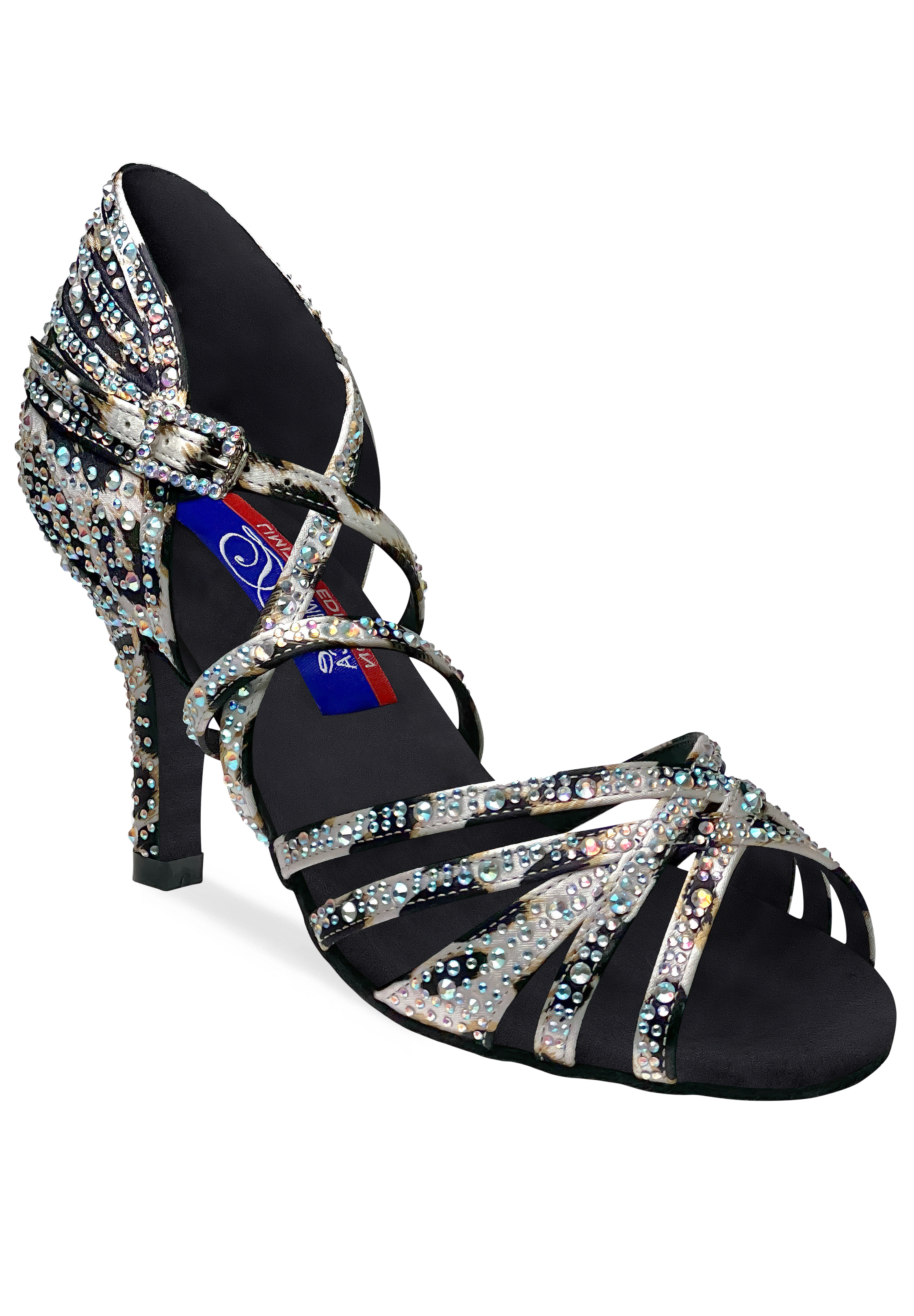 Ladies Two Way Strap Latin Shoes | DanceShopper.com