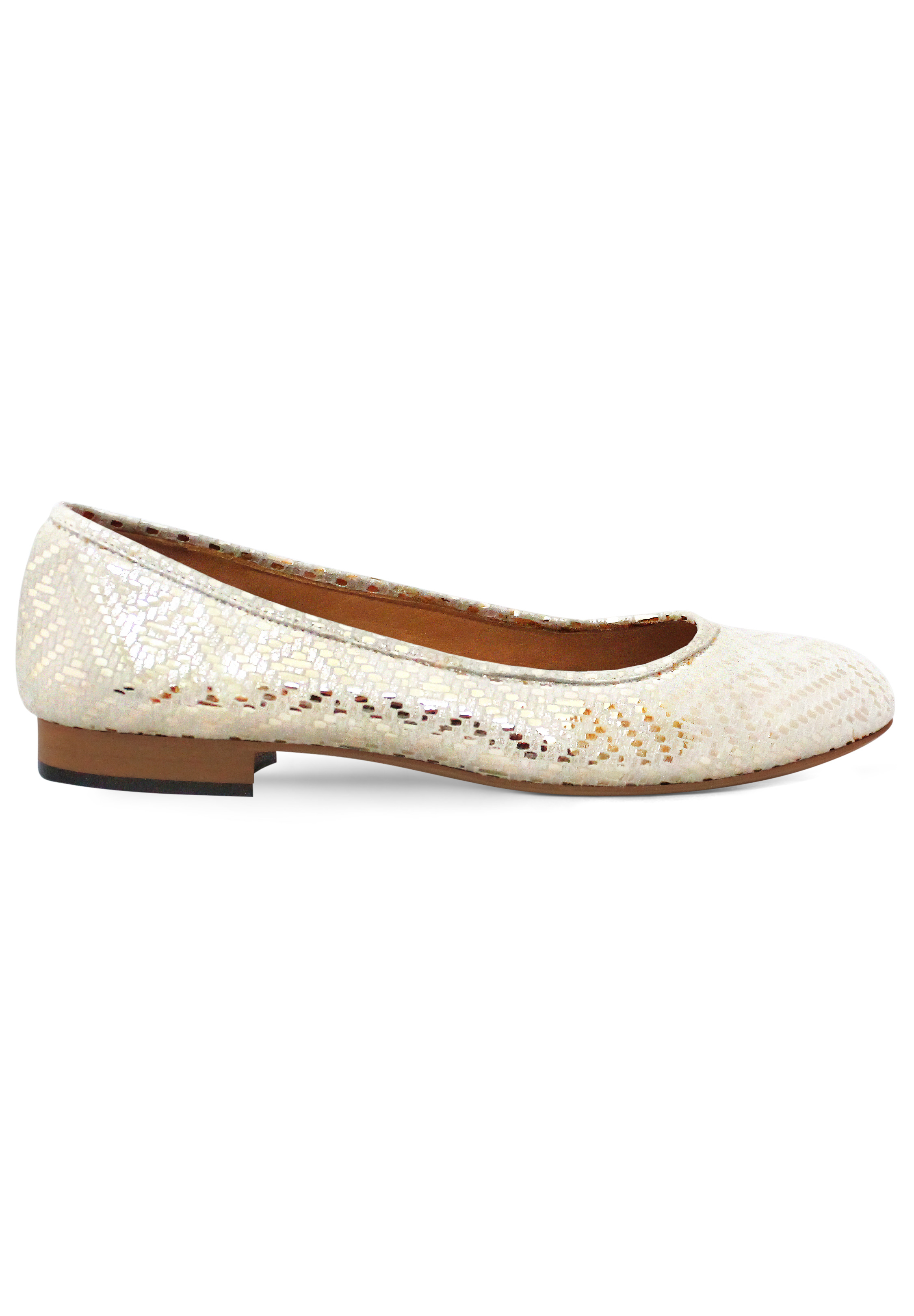 Dance Naturals Art. B04-Platinum Printed Suede