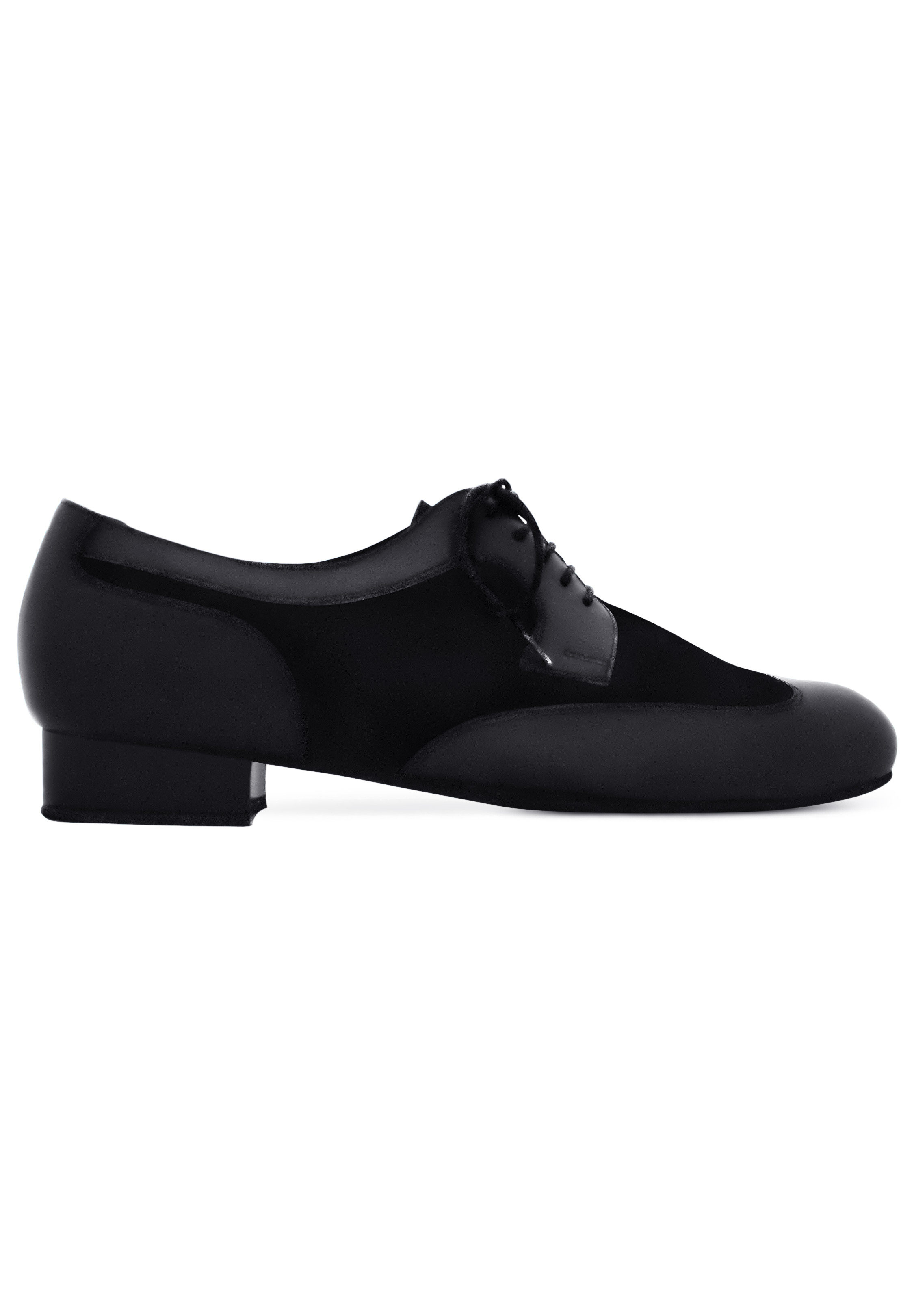 Dance Naturals Castello Art. 125-Black Leather/Suede