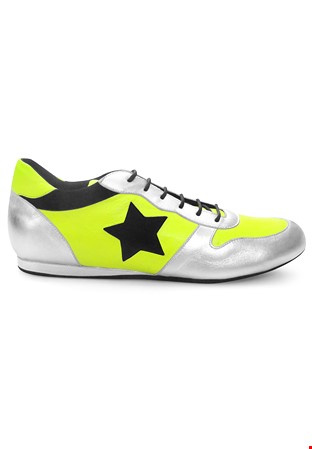 Dance Naturals Celeste Art. 142-Silver/Yellow/Black