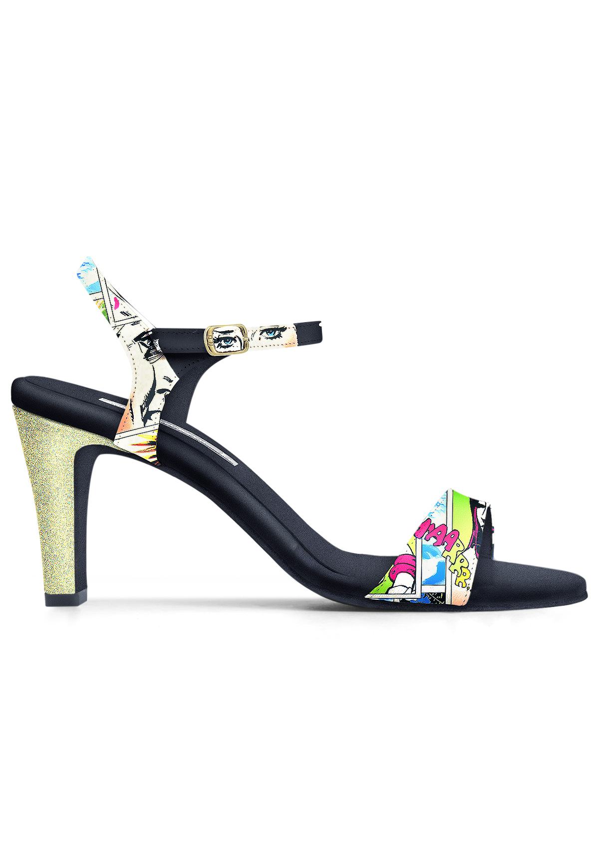 Dance Naturals Primariola Art. 21-Comics Print Leather