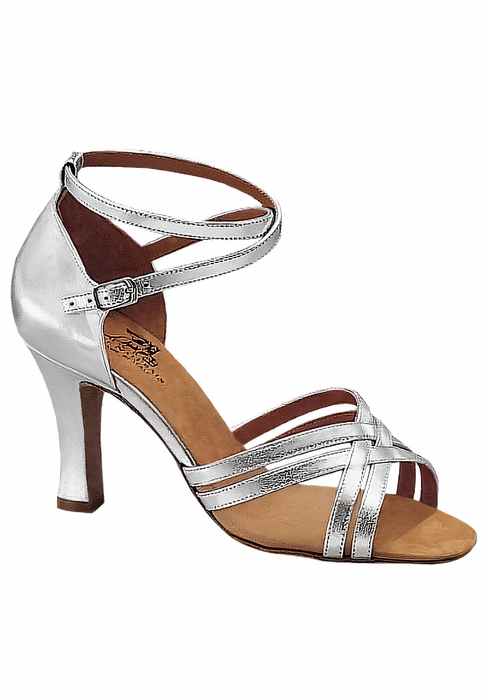 Dance Naturals Darsena Art. 3-Silver Leather