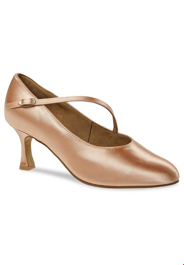 Stelle Now Comfort-sole Vintage Round Toe Dance Shoes Women Pump, 2 Low Heel, Women's, Size: 9, Black