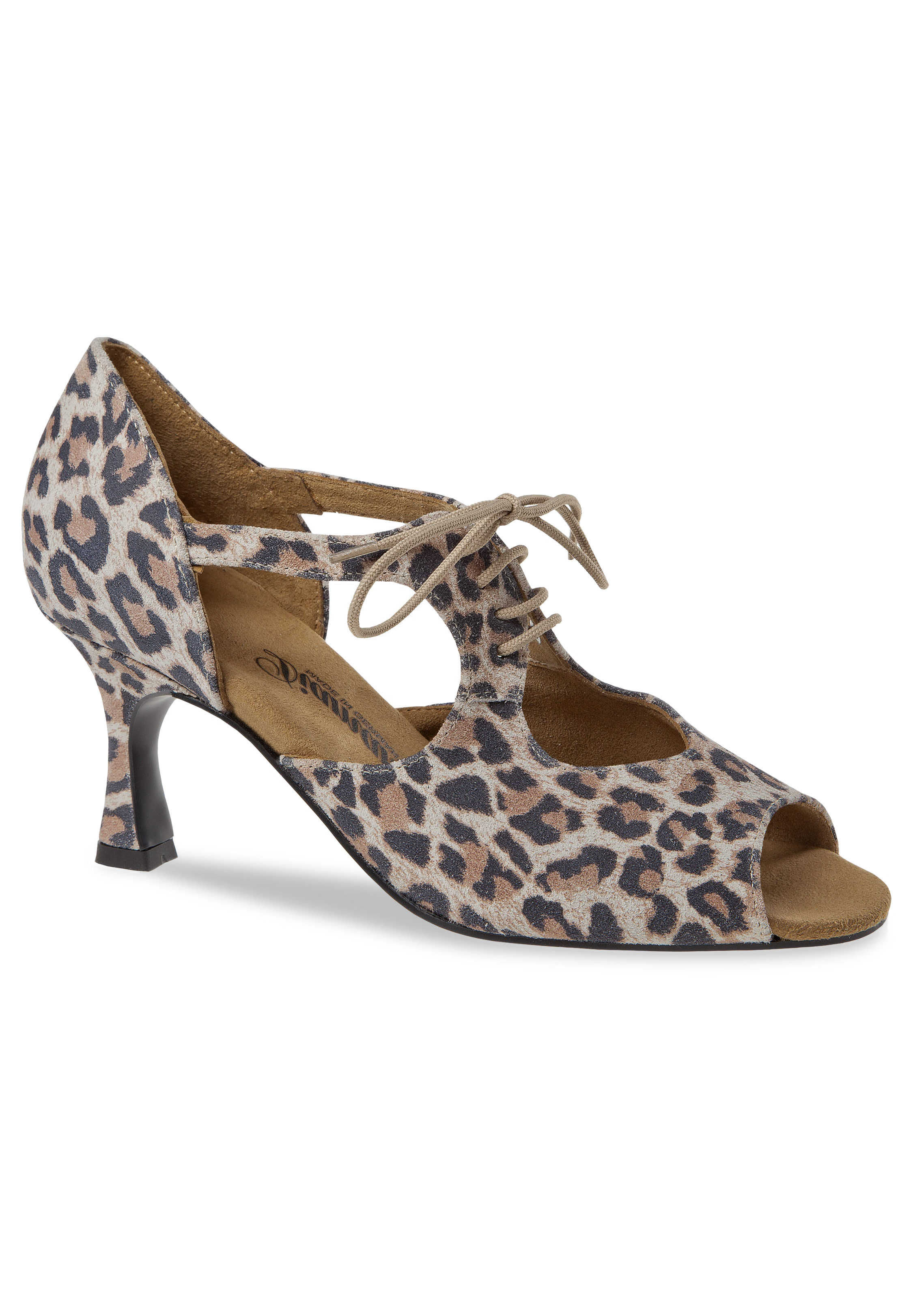 Diamant VarioSpin Social Shoes 190-087-329-V-Leopard Suede
