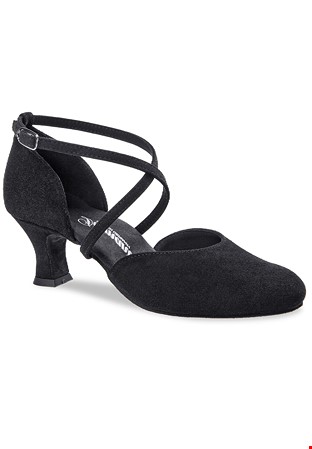 Diamant Womens Smooth Dance Shoes 048-113-001-Black Suede