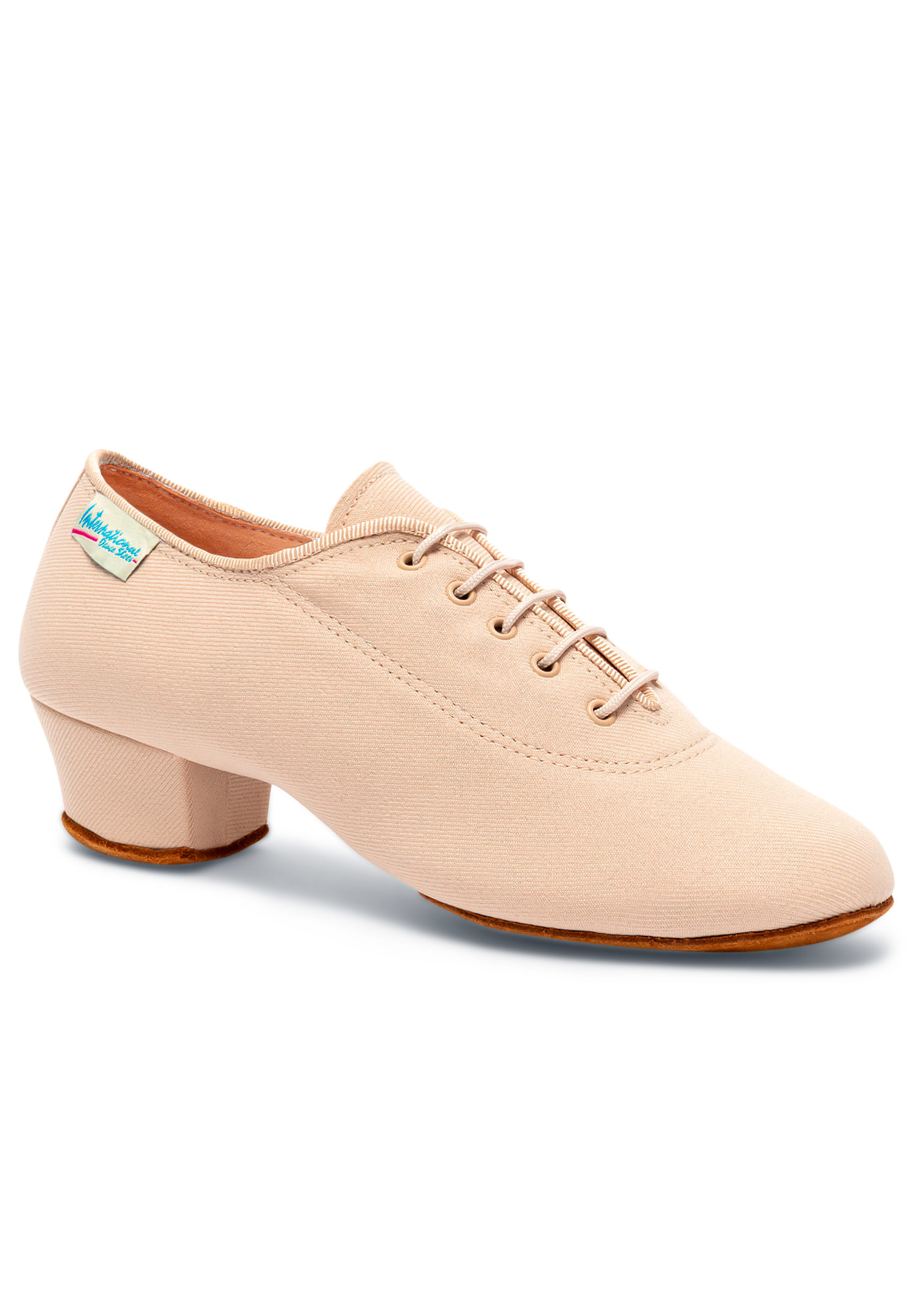 International Dance Shoes IDS Heather Split Sole -Beige Lycra