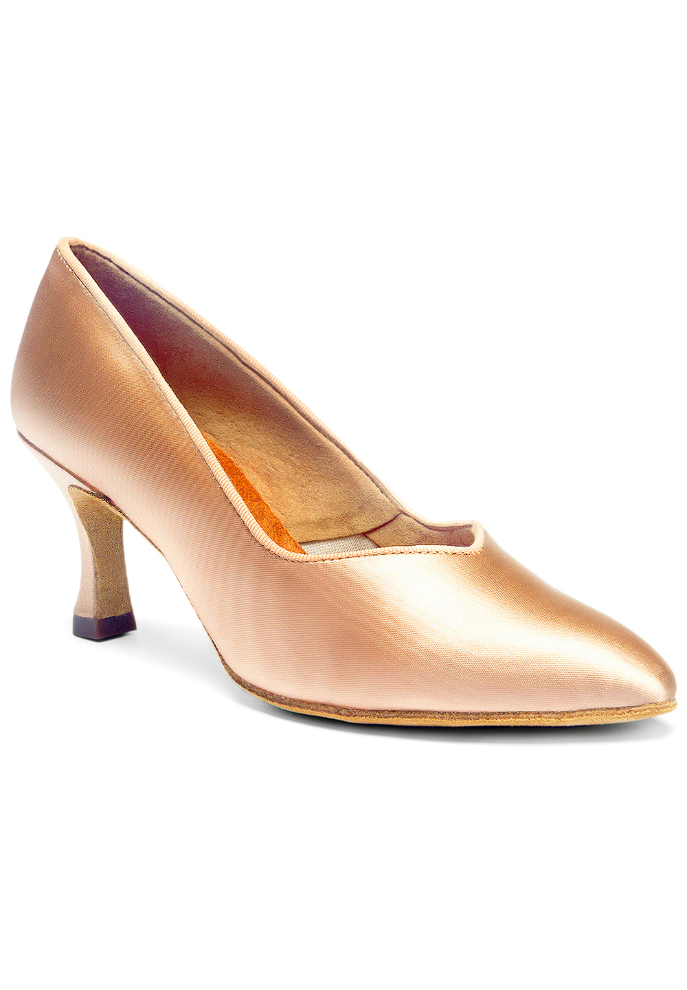 International Dance Shoes IDS ICS SuperStar -Peach Satin