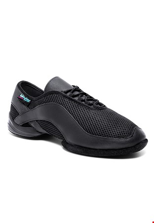 International Dance Shoes IDS Tempo-Airmesh / Black Leather