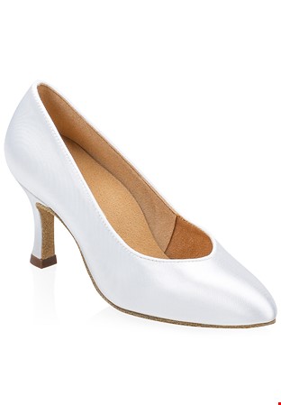 Ray Rose Claudia Ballroom Shoes 964-White Satin