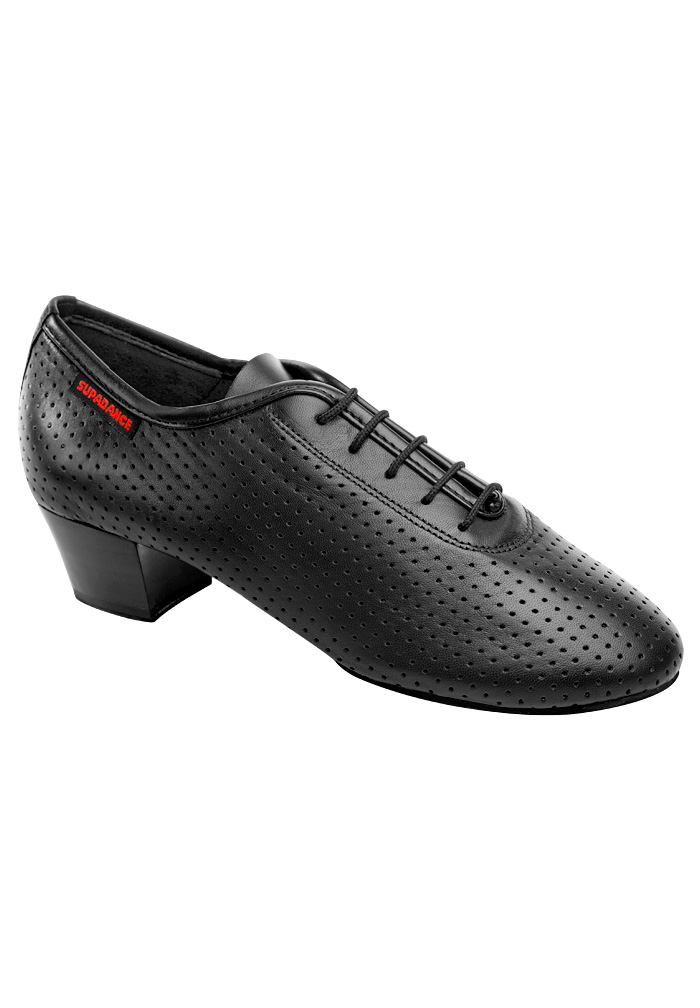 Supadance 1326-Black Perforated Leather