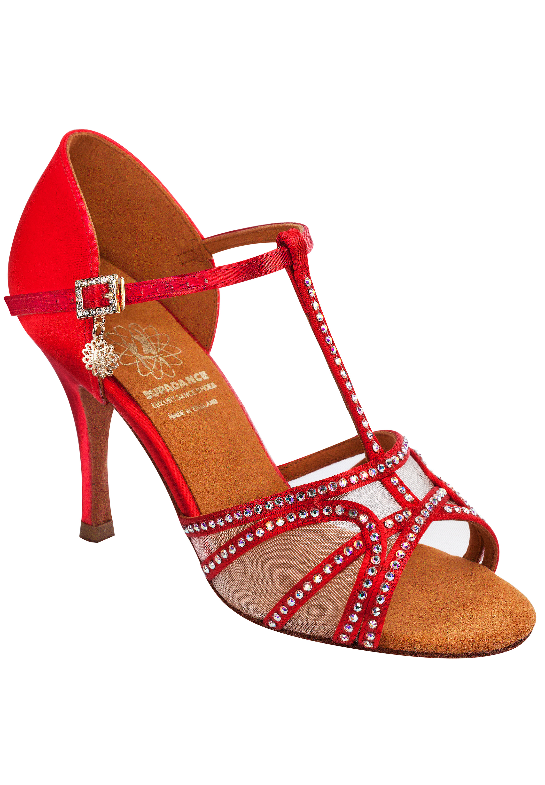 Supadance 1541-Red Satin