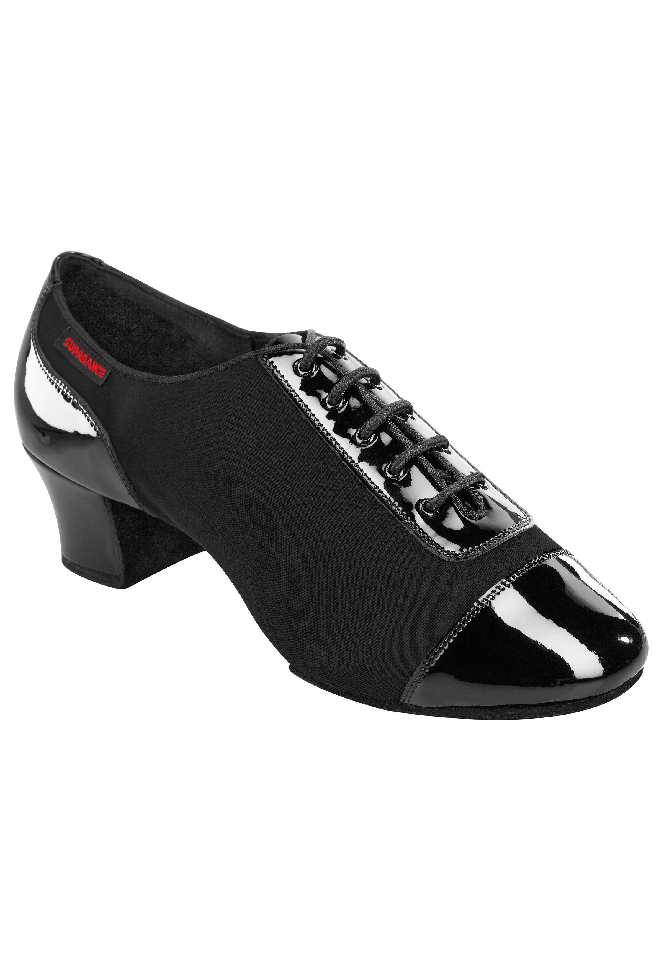 Supadance 8504-Black Patent/Lycra