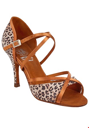 Supadance Ladies Latin Shoes 1073-Leopard