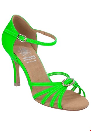 Supadance Ladies Latin Shoes 1517-Neon Green