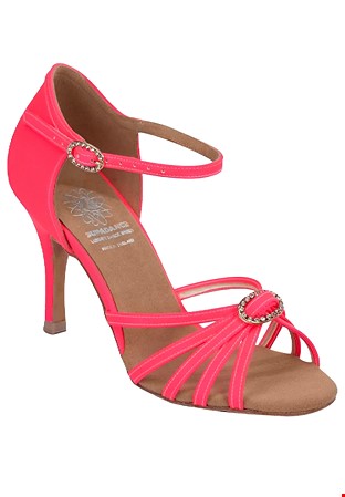 Supadance Ladies Latin Shoes 1517-Neon Pink