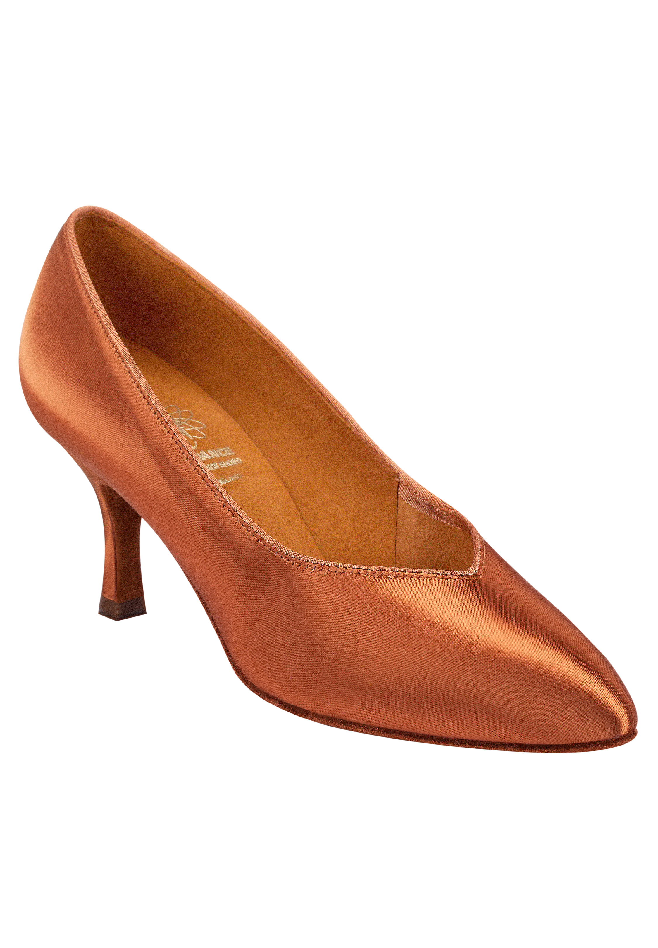 Supadance 1002-Dark Tan Satin