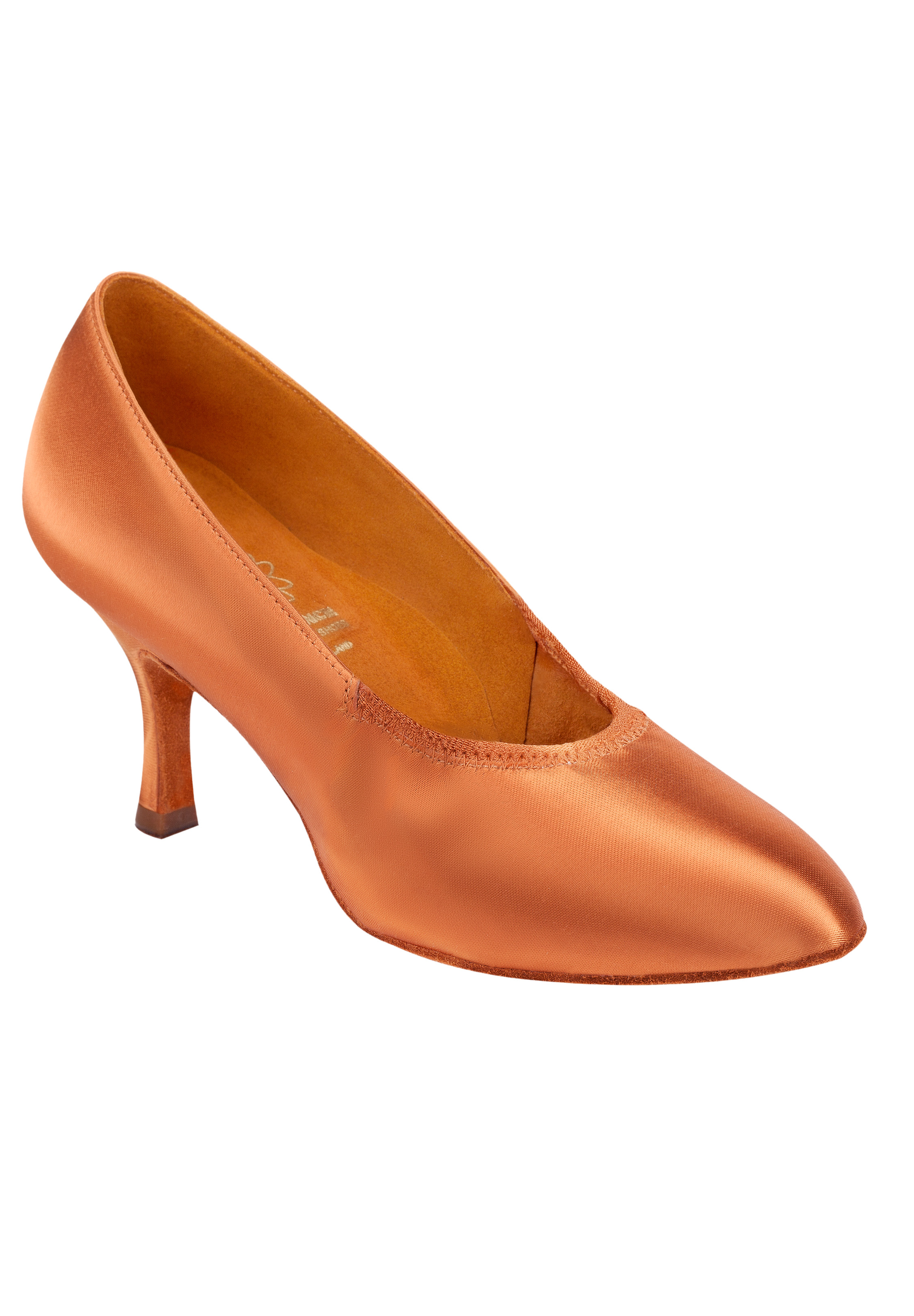 Supadance 1008-Dark Tan Satin