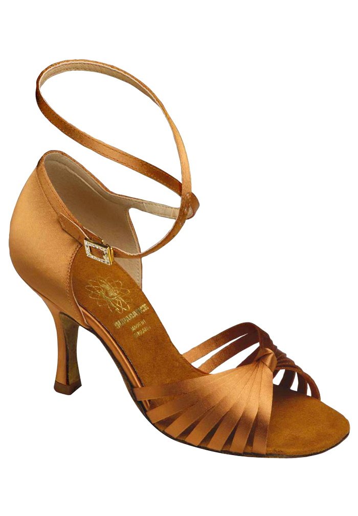 Supadance 1063-Dark Tan Satin