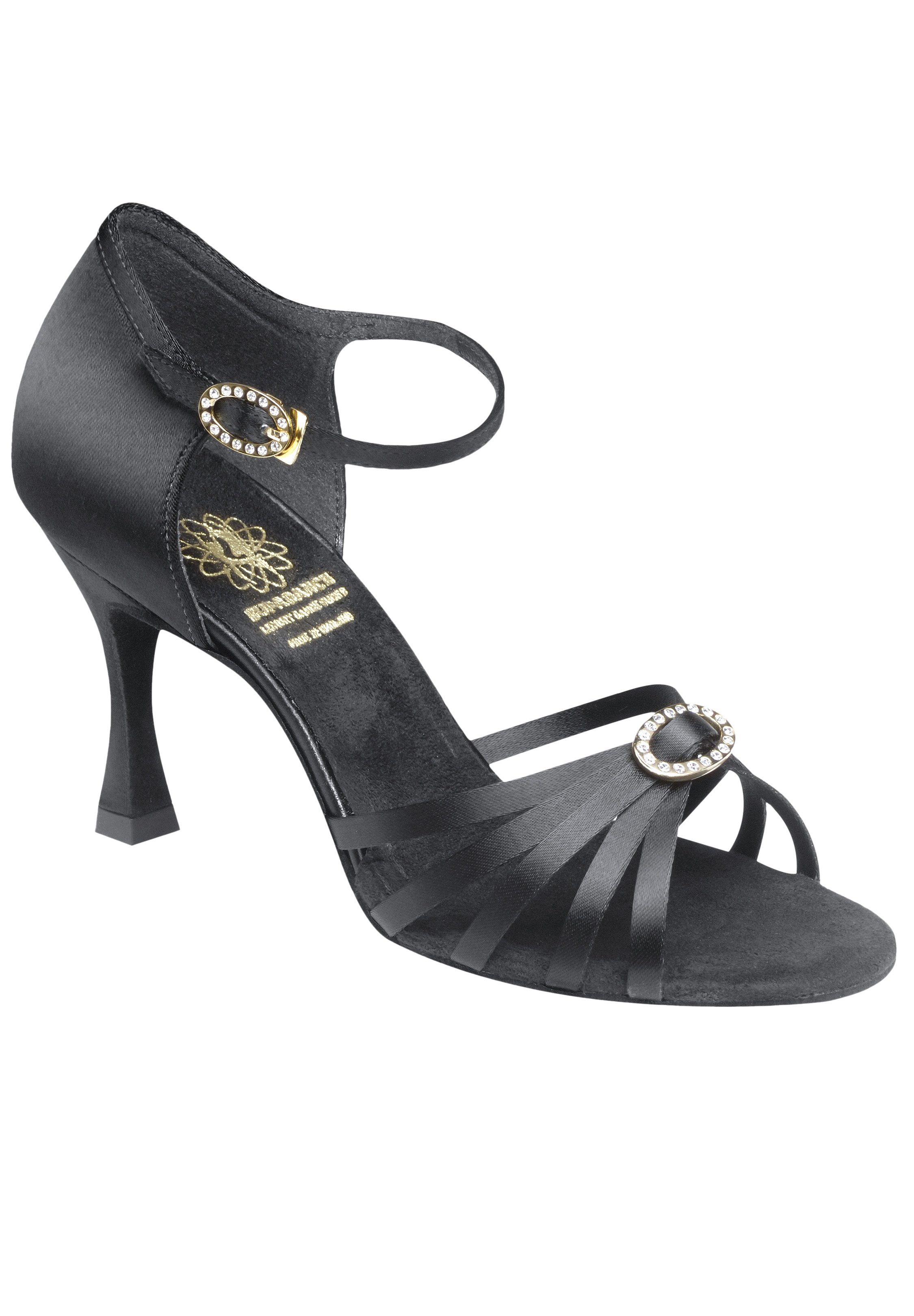 Supadance 1516-Black Satin