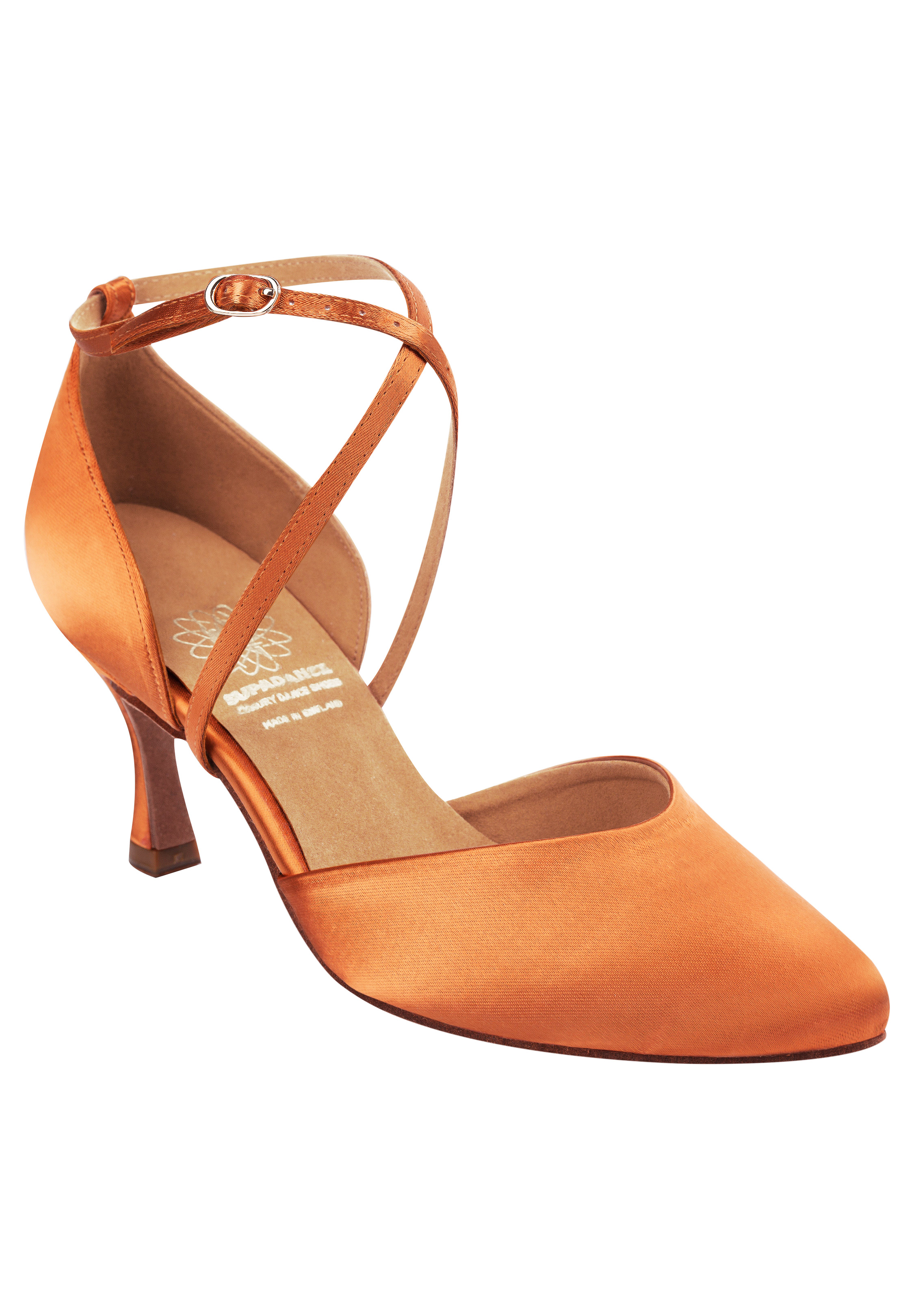 Supadance 7901-Dark Tan Satin