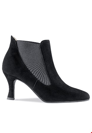 Werner Kern Carina Ladies Dance Boots-Black Suede