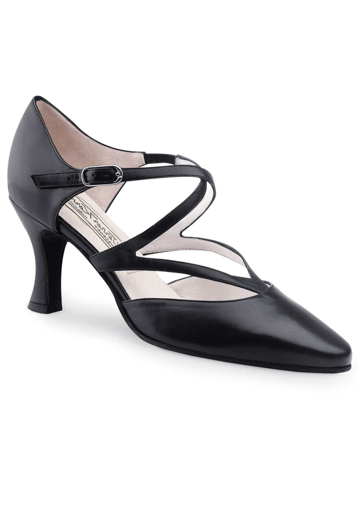 Werner Kern Fabiola Dance Shoes-Black Nappa