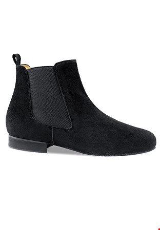 Werner Kern Olbia Mens Dance Boots-Black Suede