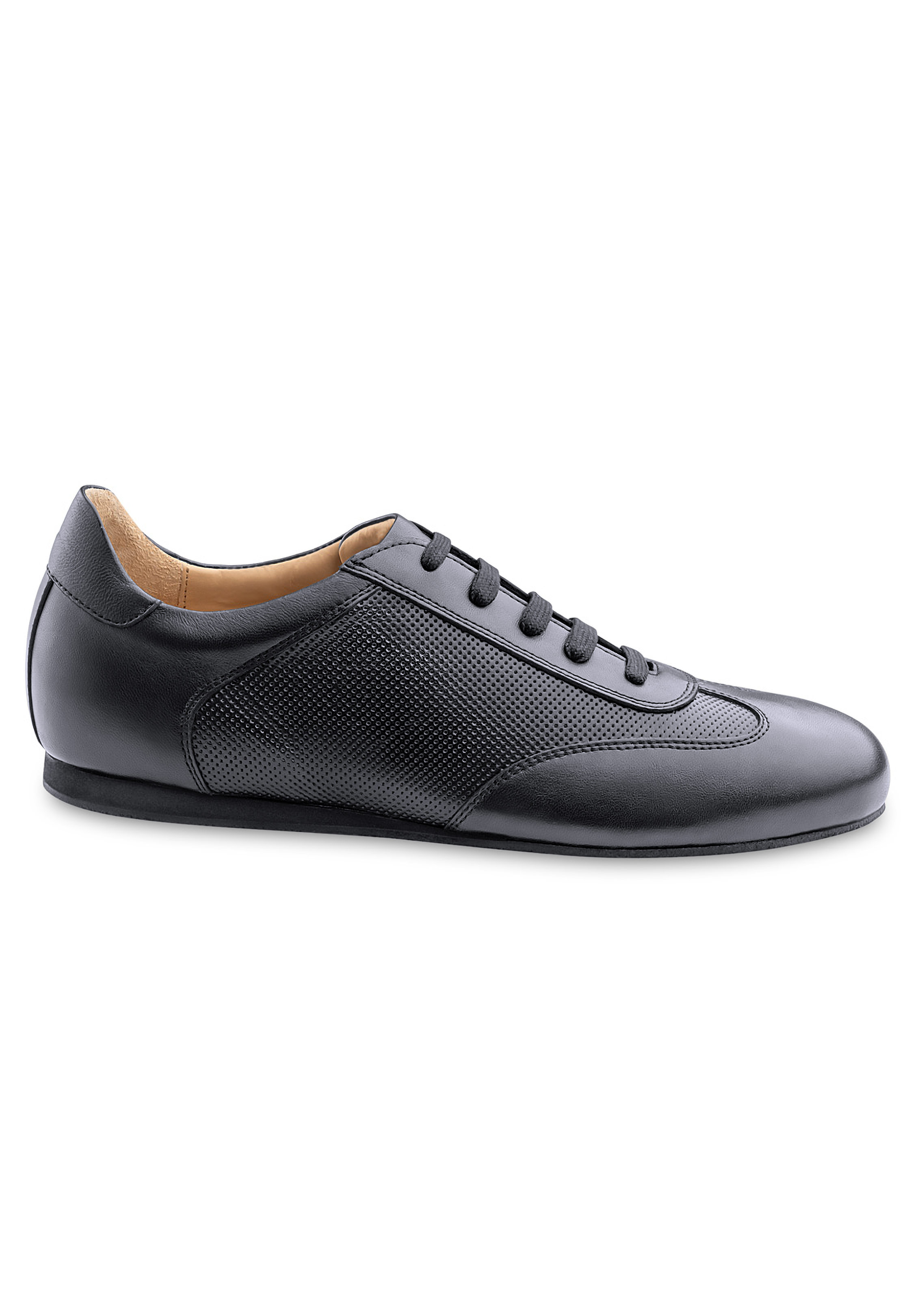 Werner Kern Positano Mens Dance Sneakers-Black Nappa