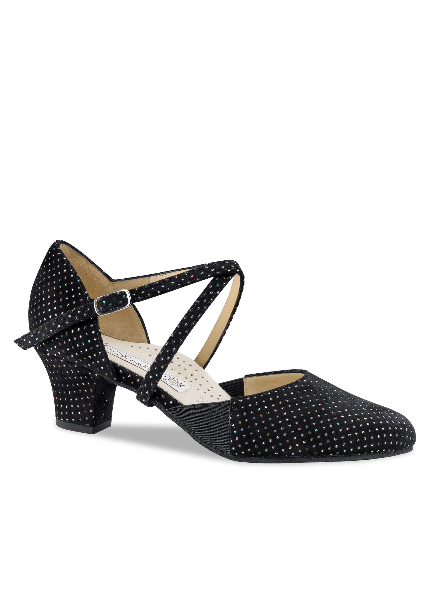 Werner Kern Ronja Ladies Smooth Dance Shoes-Brocade 15