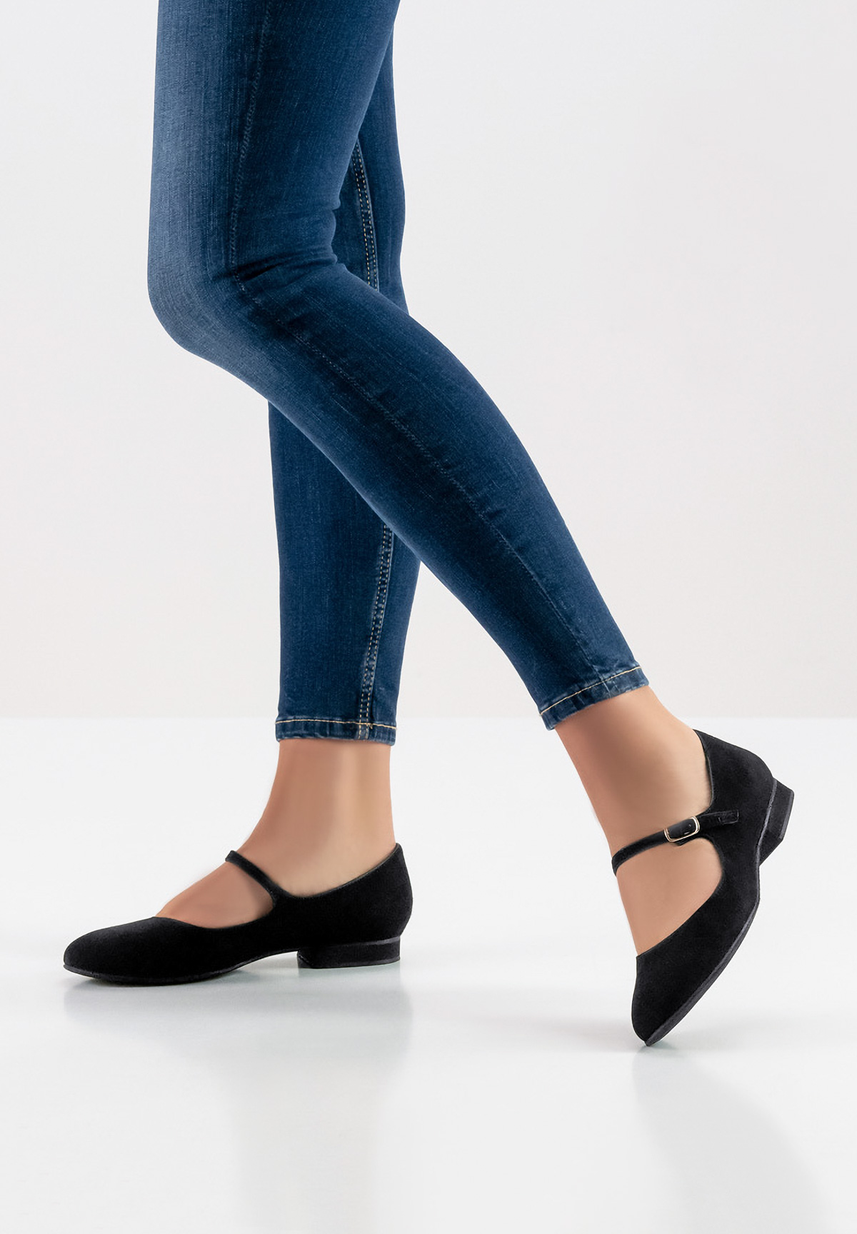 Mary jane sale flat dance shoes