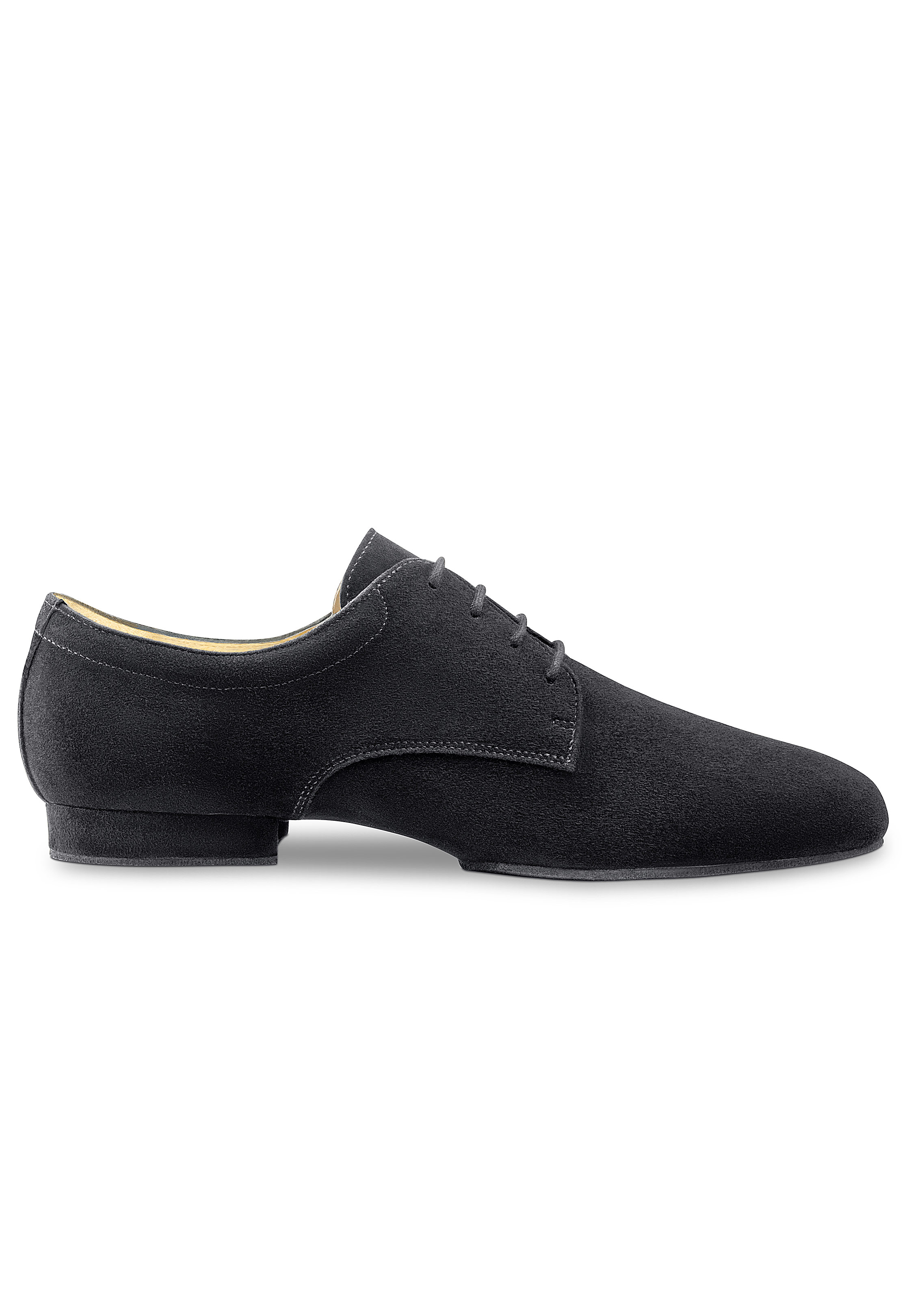 Werner Kern Vicenza 28078 Mens Social Shoes-Black Suede